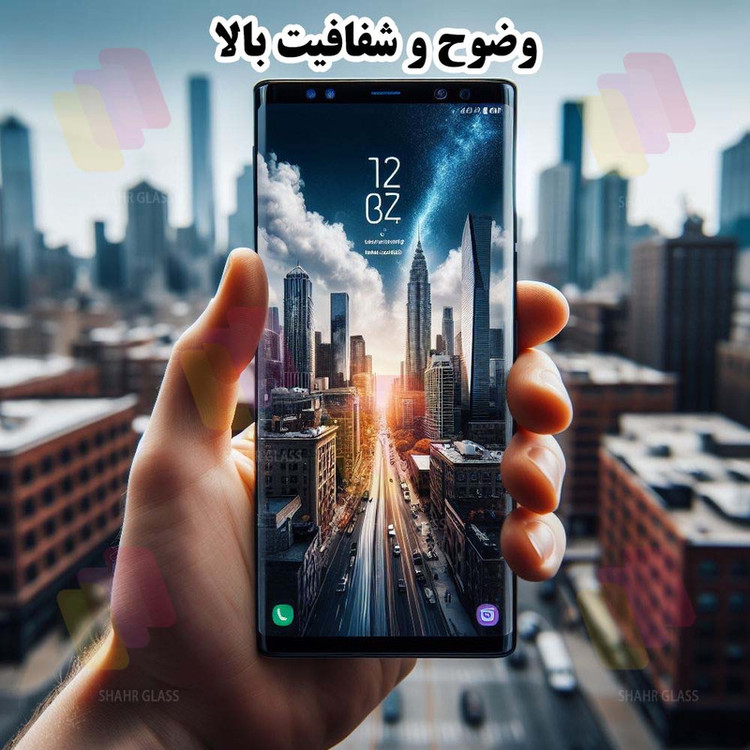 محافظ صفحه نمایش سرامیکی شهر گلس مدل CRMEGSH مناسب برای گوشی موبایل سامسونگ Galaxy Note 10 Plus 4G / Note 10 Plus 5G