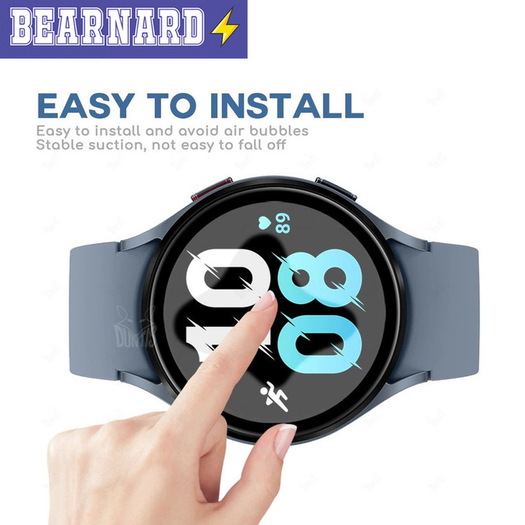 محافظ صفحه نمایش نانو برنارد مدل NBR مناسب برای ساعت هوشمند سامسونگ Galaxy Watch Active 44mm بسته دو عددی