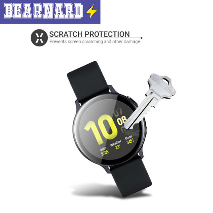 محافظ صفحه نمایش نانو برنارد مدل NBR مناسب برای ساعت هوشمند سامسونگ Galaxy Watch Active 44mm بسته دو عددی