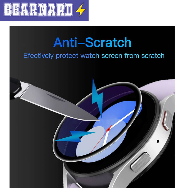 محافظ صفحه نمایش نانو برنارد مدل NBR مناسب برای ساعت هوشمند سامسونگ Galaxy Watch Active 44mm بسته دو عددی
