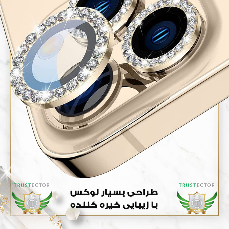 محافظ لنز دوربین تراستکتور مدل RNGLNTR مناسب برای گوشی موبایل شیائومی Poco X5 Pro