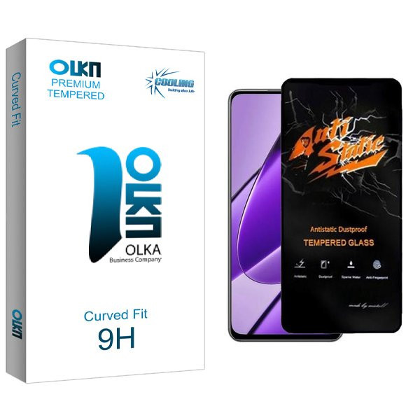 محافظ صفحه نمایش کولینگ مدل Olka Antistatic مناسب برای گوشی موبایل ریلمی C55
