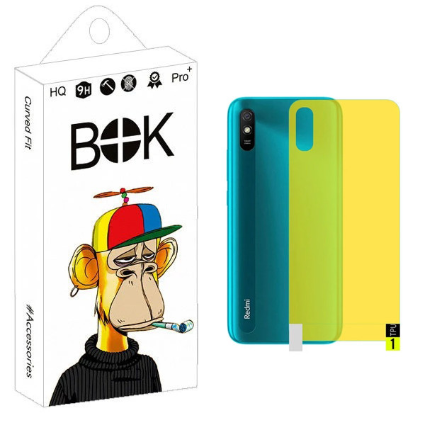 محافظ پشت گوشی بوک مدل Transparent TPU مناسب برای گوشی موبایل شیائومی Redmi 9A