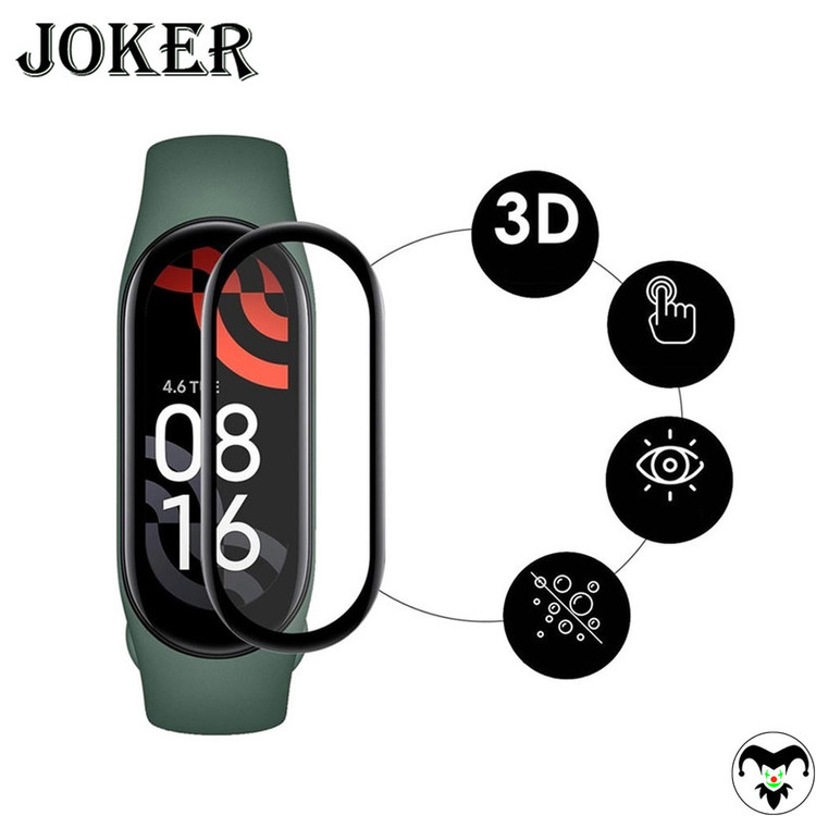 محافظ صفحه نمایش نانو جوکر مدل NJK مناسب برای ساعت هوشمند شیائومی Mi Band 4 بسته سه عددی