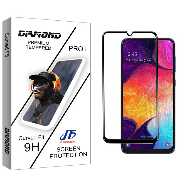 محافظ صفحه نمایش جی اف مدل Diamond glass مناسب برای گوشی موبایل سامسونگ Galaxy A30s