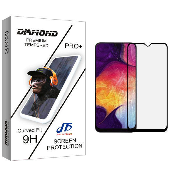 محافظ صفحه نمایش جی اف مدل Diamond glass مناسب برای گوشی موبایل سامسونگ Galaxy A50/A30s/A50s