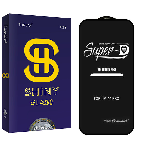محافظ صفحه نمایش آتوچبو مدل Shiny SuperD مناسب برای گوشی موبایل اپل iPhone 14 Pro