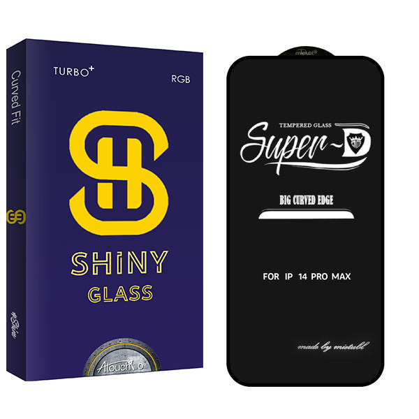 محافظ صفحه نمایش آتوچبو مدل Shiny SuperD مناسب برای گوشی موبایل اپل iPhone 14 Pro Max
