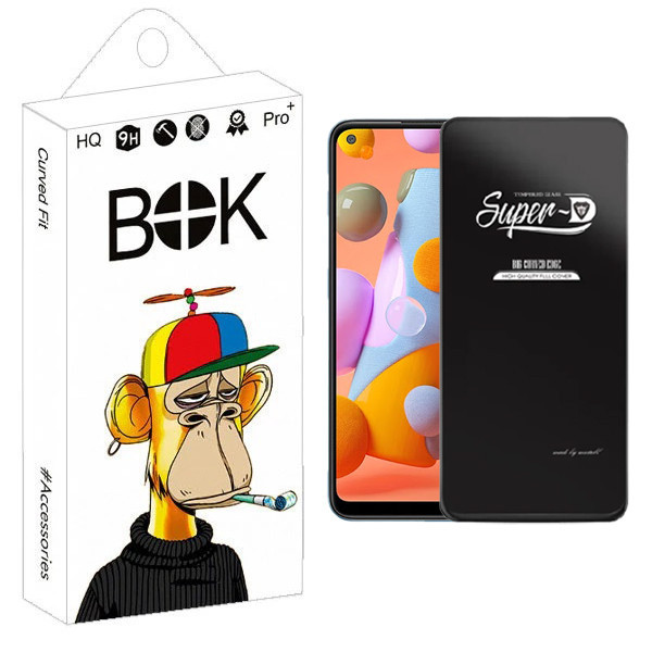 محافظ صفحه نمایش بوک مدل Transparent SuperD مناسب برای گوشی موبایل سامسونگ Galaxy A11