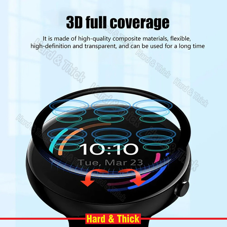 محافظ صفحه نمایش نانو هارد اند تیک مدل Pmma-HT مناسب برای ساعت هوشمند امیزفیت Active Edge
