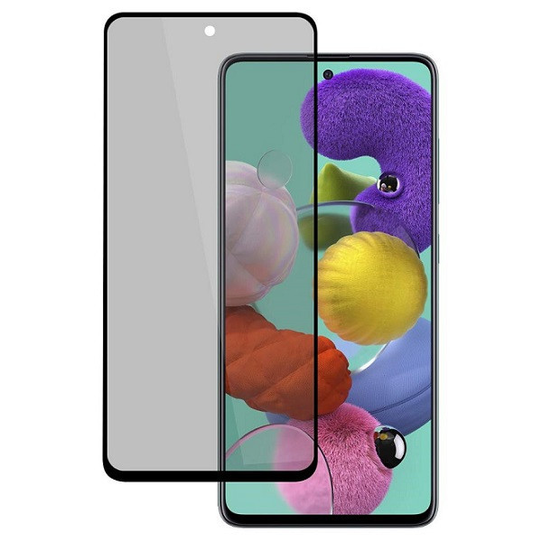 محافظ صفحه نمایش سرامیکی حریم شخصی مدل a مناسب برای گوشی موبایل سامسونگ Galaxy A51/A52
