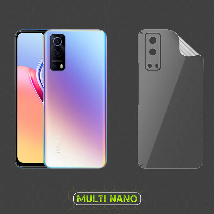 محافظ صفحه نمایش مولتی نانو مدل X-SFT مناسب برای گوشی موبایل ویوو iQOO Z3 به همراه محافظ پشت