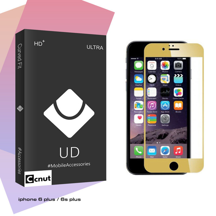 محافظ صفحه نمایش کوکونات مدل UD Black مناسب برای گوشی موبایل اپل Iphone 6 plus / 6s plus