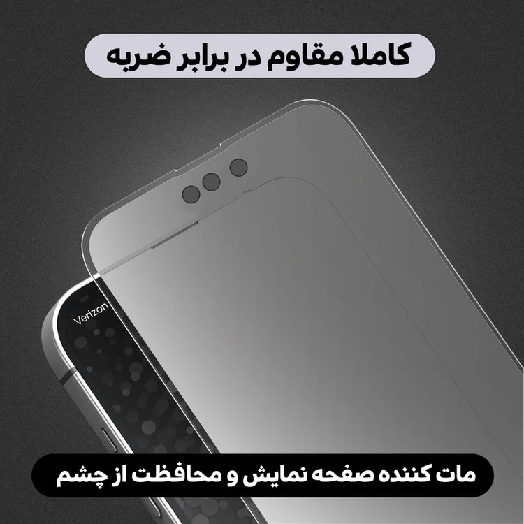محافظ صفحه نمایش مات لایونکس مدل CMT14 مناسب برای گوشی موبایل اپل iPhone 14 Pro