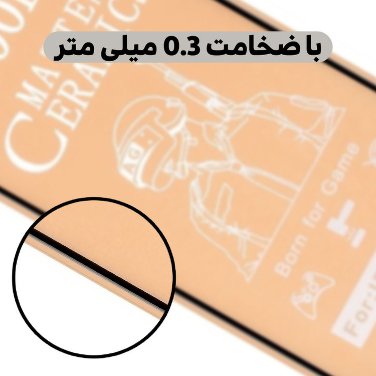 محافظ صفحه نمایش مات لایونکس مدل CMT14 مناسب برای گوشی موبایل اپل iPhone 14 Pro