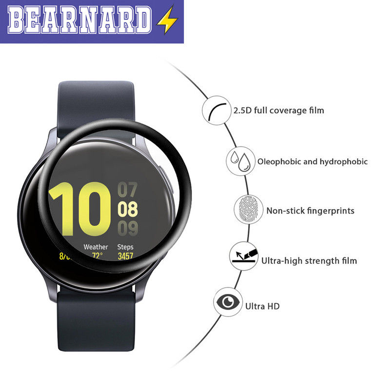 محافظ صفحه نمایش نانو برنارد مدل NBR مناسب برای ساعت هوشمند سامسونگ Galaxy Watch Active 2 44mm بسته دو عددی