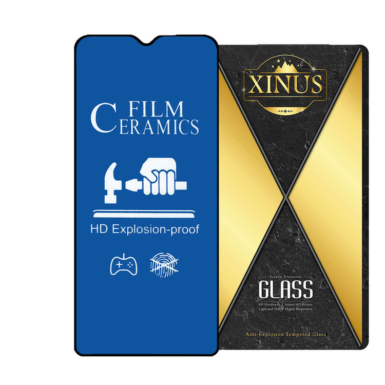 محافظ صفحه نمایش سرامیکی مات ژینوس مدل BLUECRMX مناسب برای گوشی موبایل شیائومی Redmi Note 8 Pro