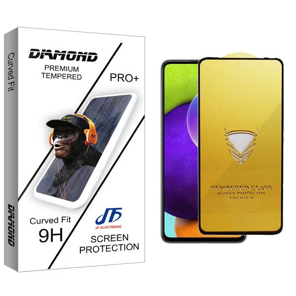 محافظ صفحه نمایش جی اف مدل Diamond OG مناسب برای گوشی موبایل سامسونگ Galaxy A52
