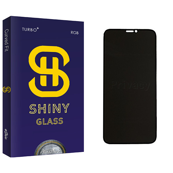 محافظ صفحه نمایش حریم شخصی آتوچبو مدل Shiny Glass مناسب برای گوشی موبایل اپل iPhone X