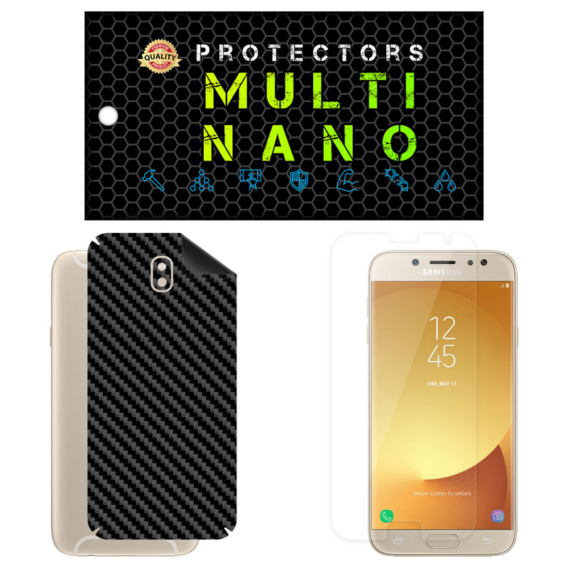 محافظ صفحه نمایش مولتی نانو مدل X-SFC مناسب برای گوشی موبایل سامسونگ Galaxy J7 Pro به همراه برچسب پوششی