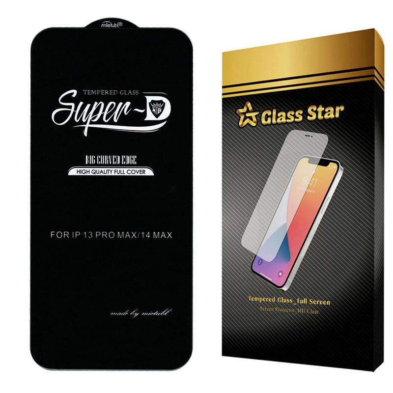 محافظ صفحه نمایش گلس استار مدل superd-ip14 مناسب برای گوشی موبایل اپل iPhone 14 Pro Max