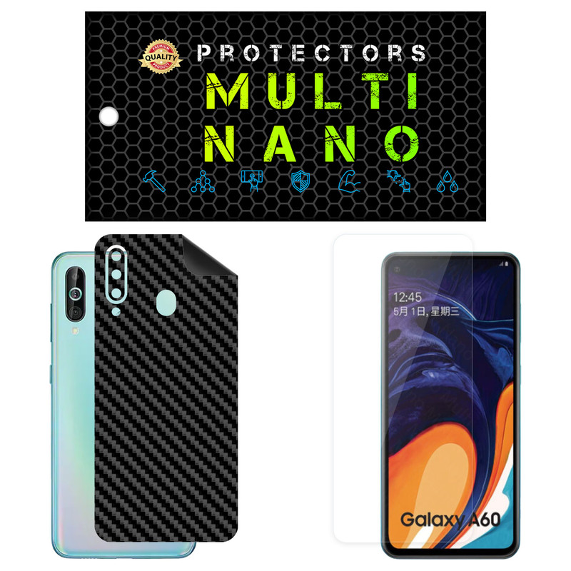 محافظ صفحه نمایش مولتی نانو مدل X-SFC مناسب برای گوشی موبایل سامسونگ Galaxy A60 به همراه برچسب پوششی