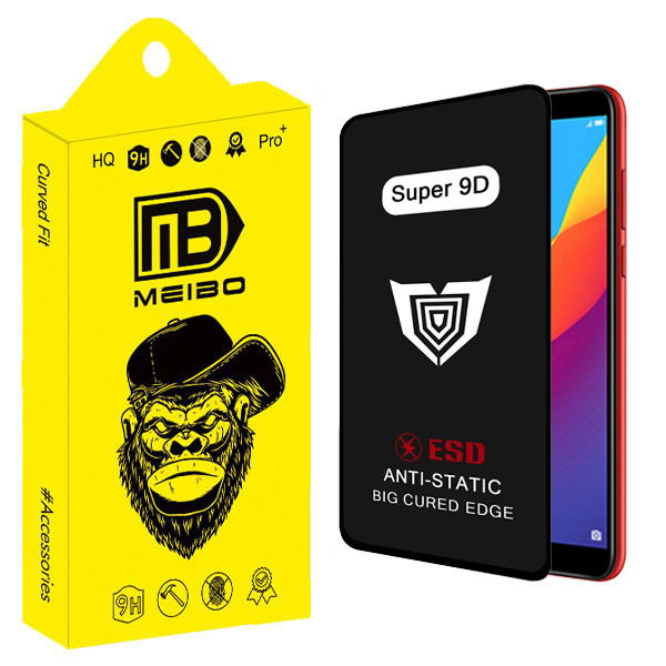 محافظ صفحه نمایش میبو مدل Super 9D Pro مناسب برای گوشی موبایل هوآوی y7 2018 / آنر 7c