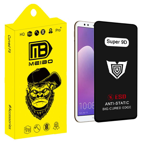 محافظ صفحه نمایش میبو مدل Super 9D مناسب برای گوشی موبایل هوآوی Y7 2018 / آنر 7c