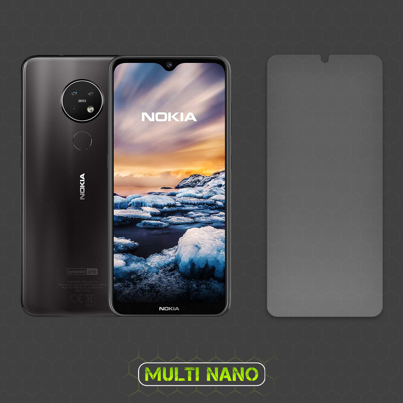 محافظ صفحه نمایش مات مولتی نانو مدل X-S2M مناسب برای گوشی موبایل نوکیا 7.2 بسته دو عددی