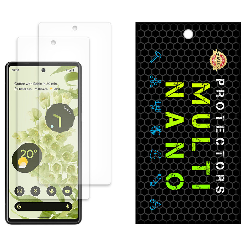 محافظ صفحه نمایش مات مولتی نانو مدل X-S2M مناسب برای گوشی موبایل گوگل Pixel 6 بسته دو عددی