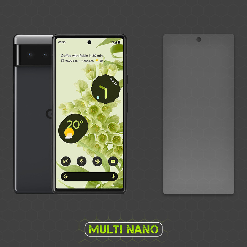 محافظ صفحه نمایش مات مولتی نانو مدل X-S2M مناسب برای گوشی موبایل گوگل Pixel 6 بسته دو عددی