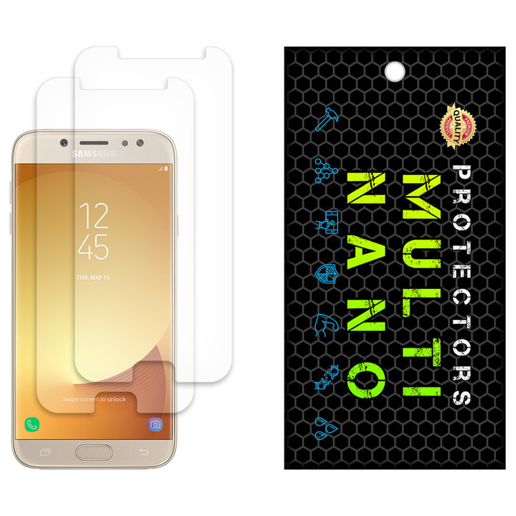 محافظ صفحه نمایش مات مولتی نانو مدل X-S2M مناسب برای گوشی موبایل سامسونگ Galaxy J7 Pro بسته دو عددی