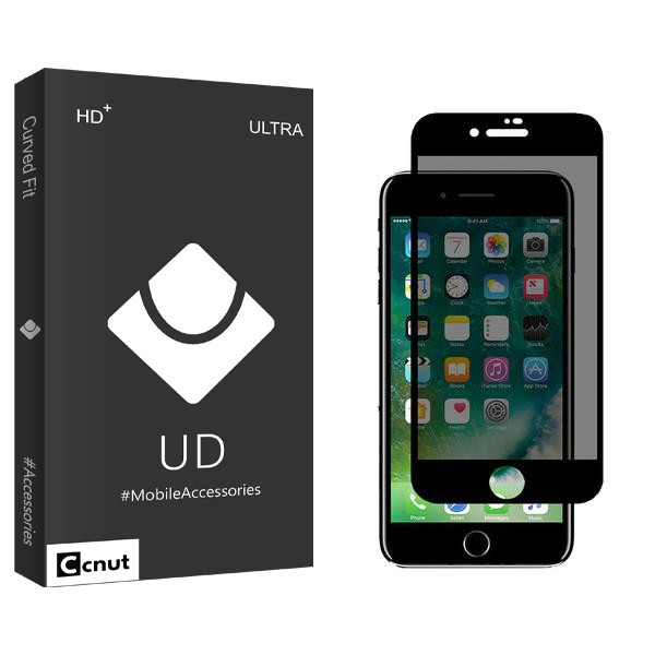 محافظ صفحه نمایش حریم شخصی کوکونات مدل UDB مناسب برای گوشی موبایل اپل iPhone 7