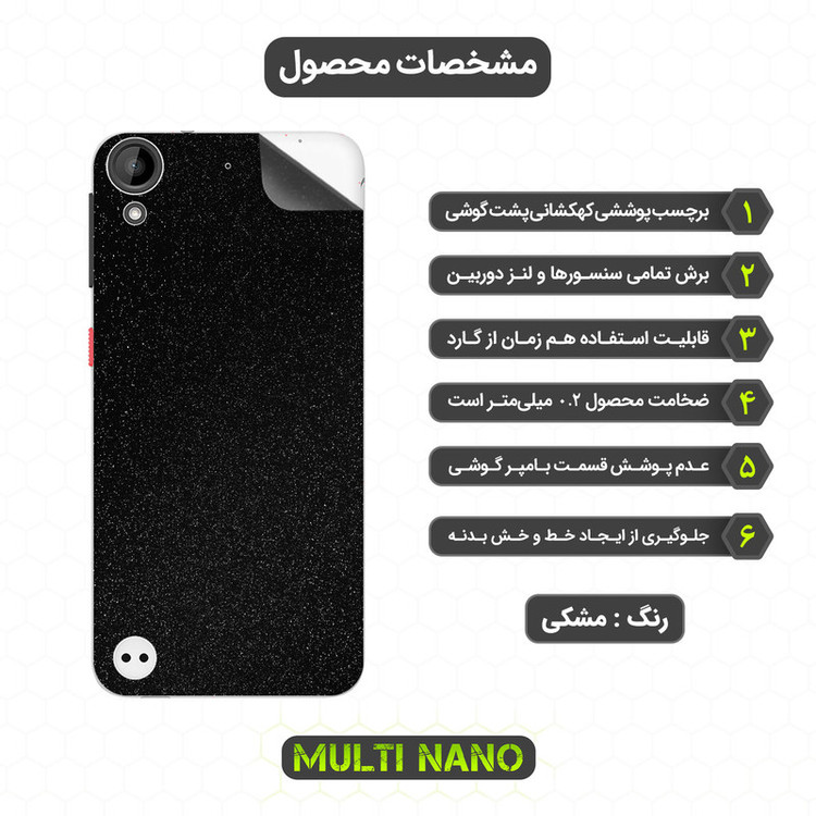 محافظ صفحه نمایش مولتی نانو مدل X-SFG مناسب برای گوشی موبایل اچ تی سی Desire 630 به همراه برچسب پوششی