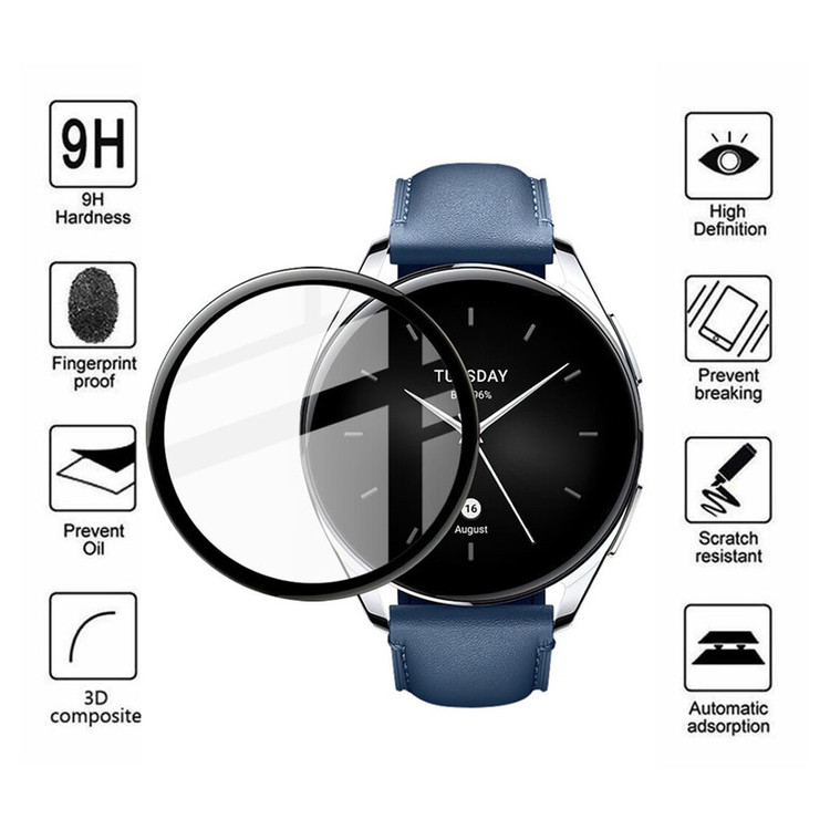 محافظ صفحه نمایش گودزیلا مدل GS-Ocean مناسب برای ساعت هوشمند شیائومی S2 42MM به همراه بند