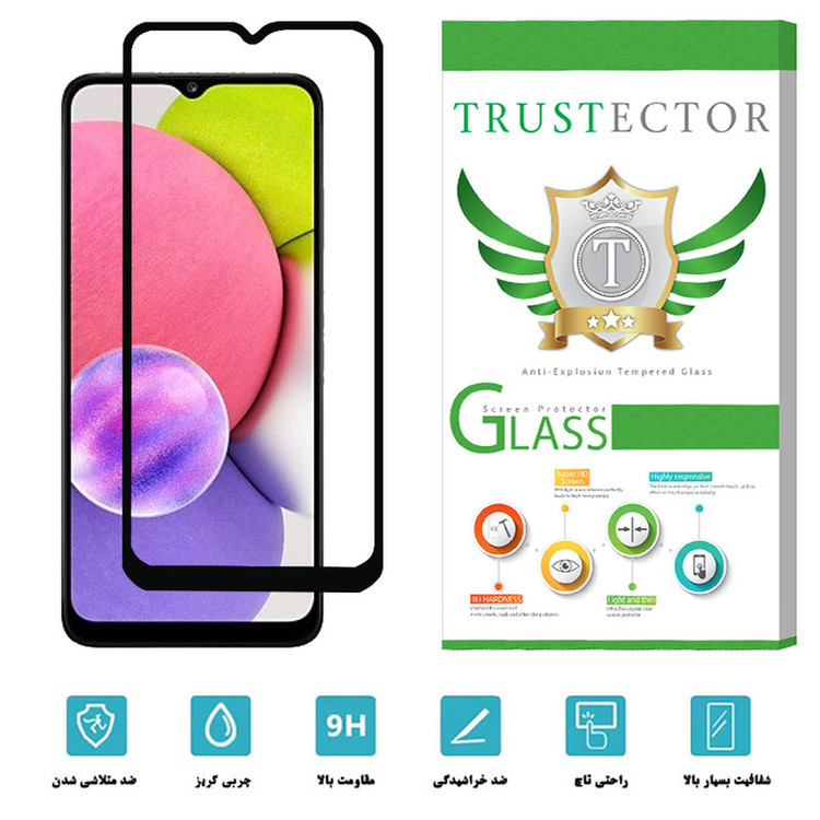 محافظ صفحه نمایش سرامیکی تراستکتور مدل CMC-T مناسب برای گوشی موبایل سامسونگ Galaxy A03s