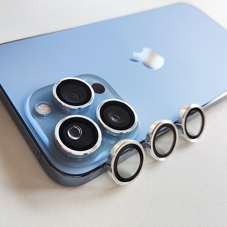 محافظ لنز دوربین مدل رینگی مناسب برای گوشی موبایل اپل iphone 13/13mini