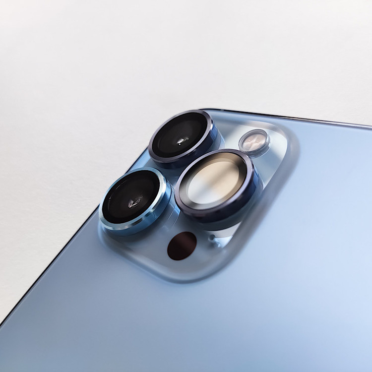 محافظ لنز دوربین مدل رینگی مناسب برای گوشی موبایل اپل iphone 13/13mini
