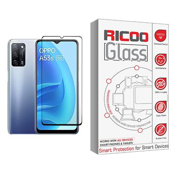 محافظ صفحه نمایش ریکو مدل Ricoo Glass MIX001 مناسب برای گوشی موبایل اوپو A53s 5G