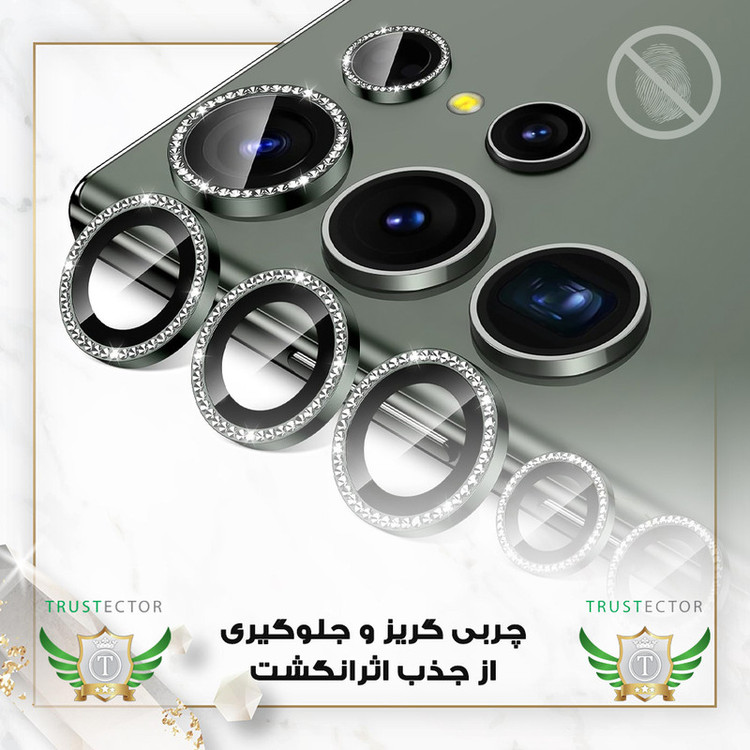 محافظ لنز دوربین تراستکتور مدل RNGLNTR مناسب برای گوشی موبایل اپل iPhone 12 / iPhone 12 mini / iPhone 11