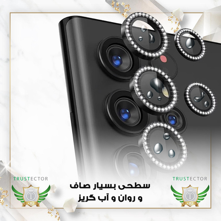 محافظ لنز دوربین تراستکتور مدل RNGLNTR مناسب برای گوشی موبایل اپل iPhone 12 / iPhone 12 mini / iPhone 11