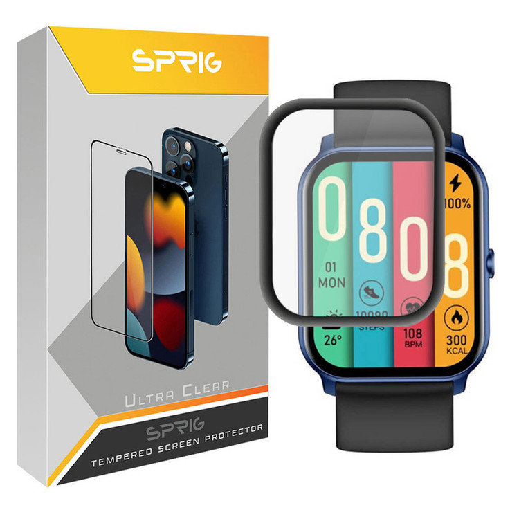 محافظ صفحه نمایش نانو اسپریگ مدل SPG مناسب برای ساعت هوشمند شیائومی Kieslect KS Mini