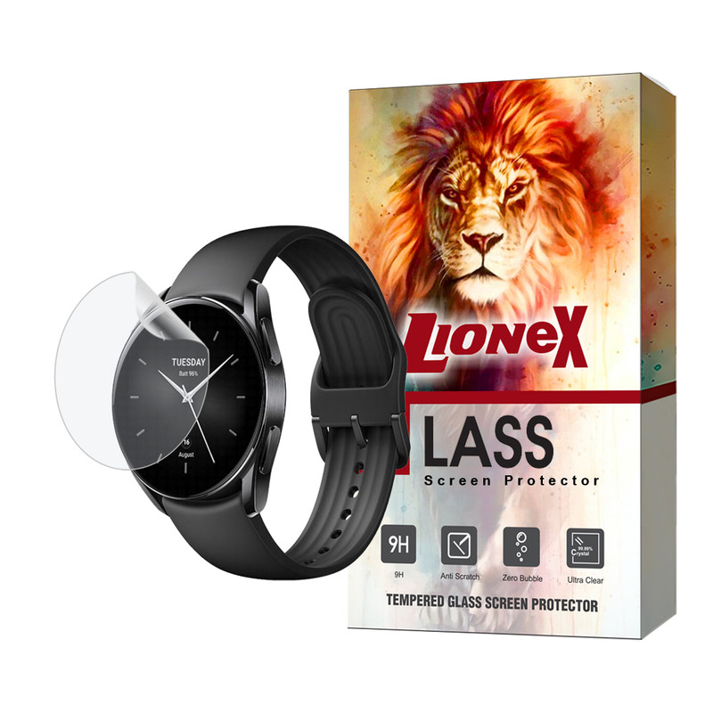 محافظ صفحه نمایش هیدروژل لایونکس مدل MTBWL مناسب برای ساعت هوشمند شیائومی Watch S2 46mm