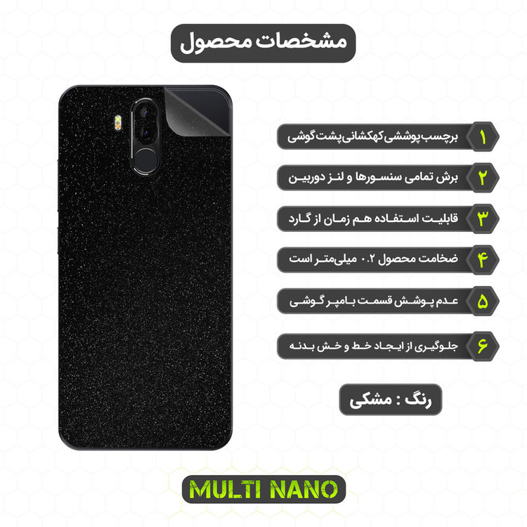 محافظ صفحه نمایش مولتی نانو مدل X-SFG مناسب برای گوشی موبایل جی ال ایکس Genral Luxe Pars II به همراه برچسب پوششی