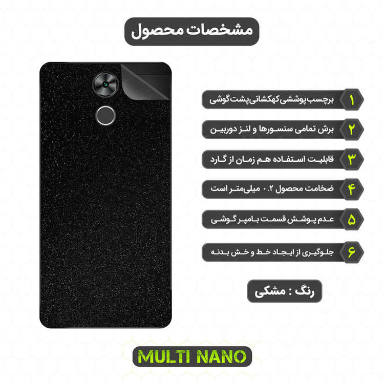 محافظ صفحه نمایش مولتی نانو مدل X-SFG مناسب برای گوشی موبایل جی ال ایکس Rasa Plus به همراه برچسب پوششی