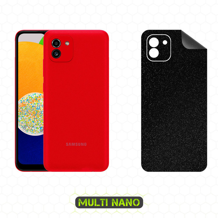 محافظ صفحه نمایش مولتی نانو مدل X-SFG مناسب برای گوشی موبایل سامسونگ Galaxy A03 به همراه برچسب پوششی