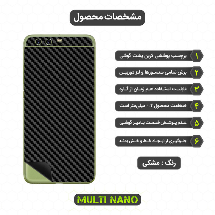 محافظ صفحه نمایش مولتی نانو مدل X-SFC مناسب برای گوشی موبایل هوآوی P10 Plus به همراه برچسب پوششی