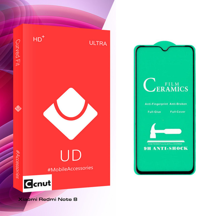 محافظ صفحه نمایش سرامیکی کوکونات مدل UD Glass مناسب برای گوشی موبایل شیائومی Redmi Note 8