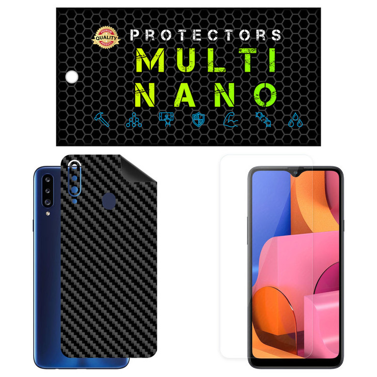 محافظ صفحه نمایش مولتی نانو مدل X-SFC مناسب برای گوشی موبایل سامسونگ Galaxy A20S به همراه برچسب پوششی