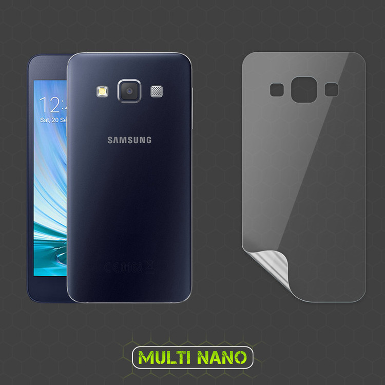 محافظ صفحه نمایش مولتی نانو مدل X-SFT مناسب برای گوشی موبایل سامسونگ Galaxy A3 به همراه محافظ پشت گوشی